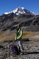 Der letzte Pass des Trekkings. Nun scheint der "Huayna Potos" nur noch einen Steinwurf weit entfernt.